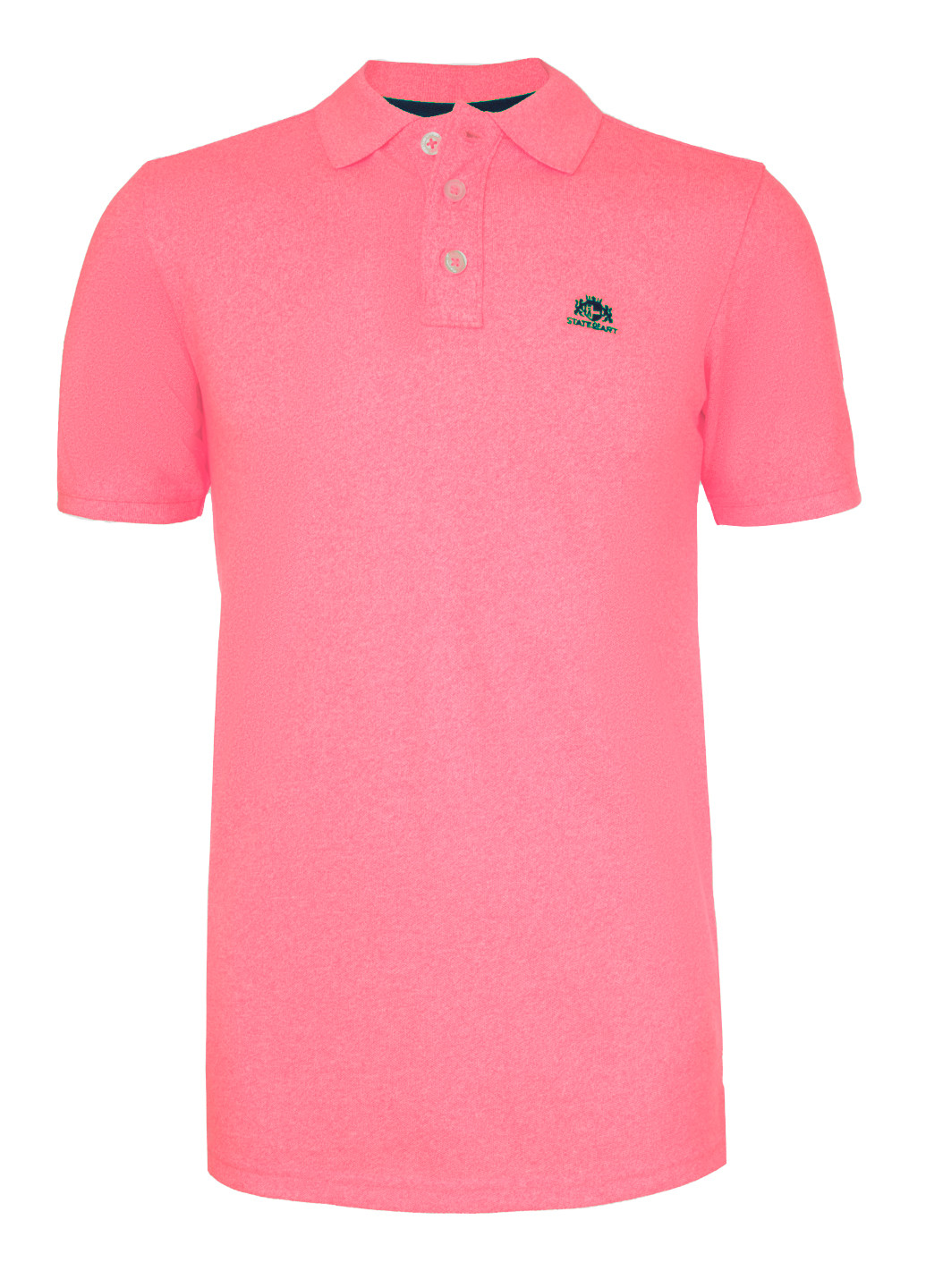 Розовая футболка-мужская футболка-поло с логотипом для мужчин State of Art