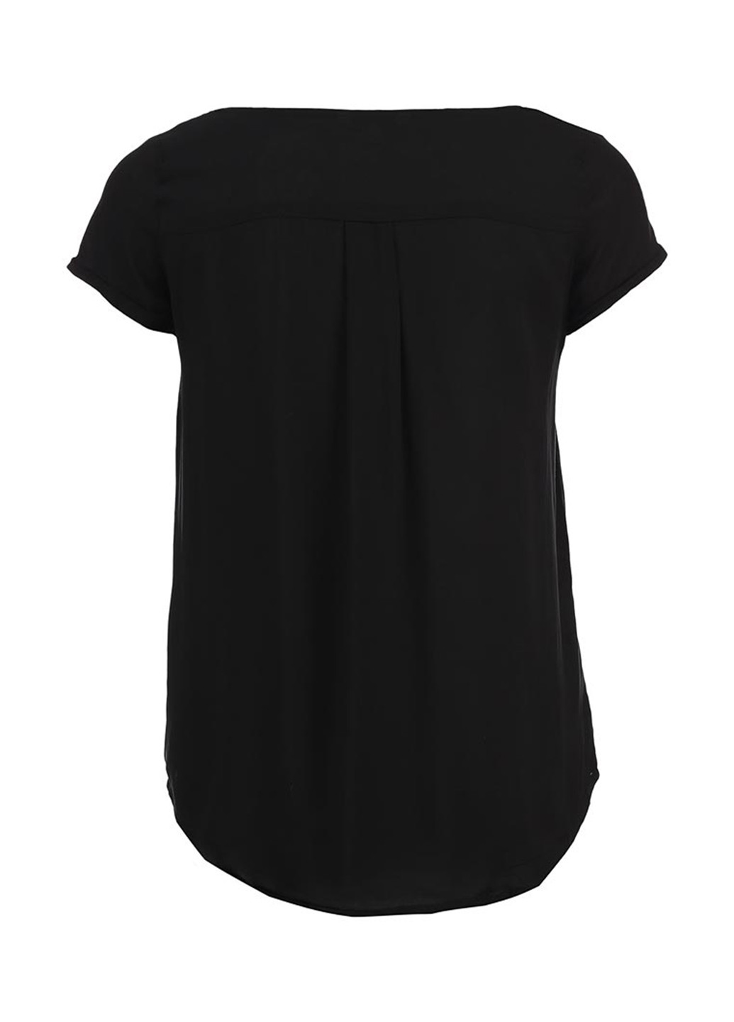 Черная летняя блуза Alcott