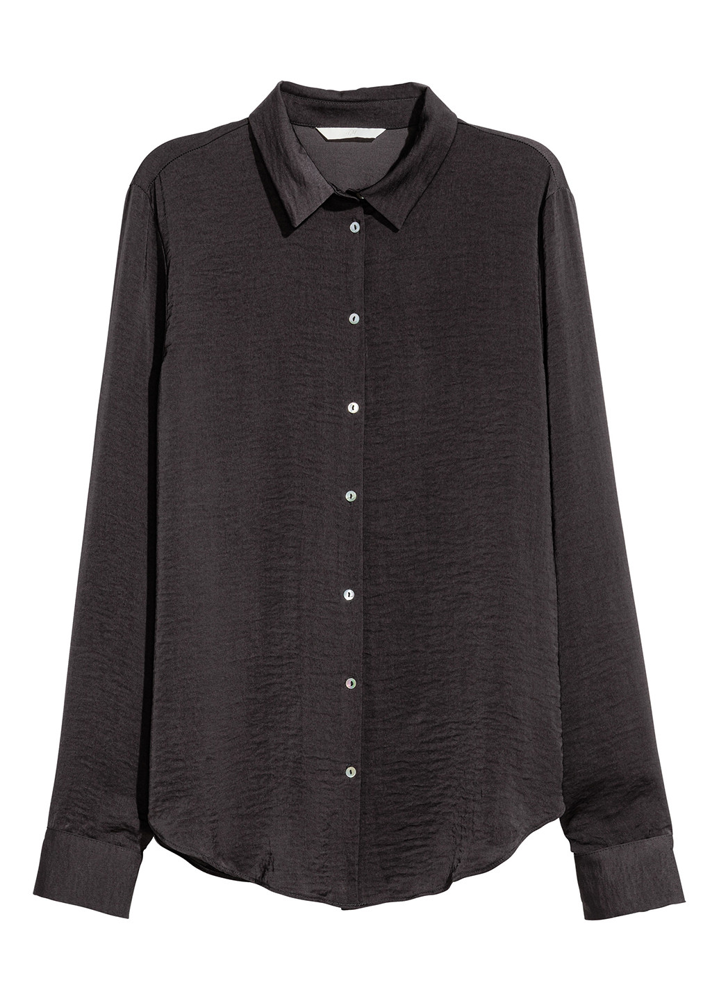 Темно-серая кэжуал рубашка H&M