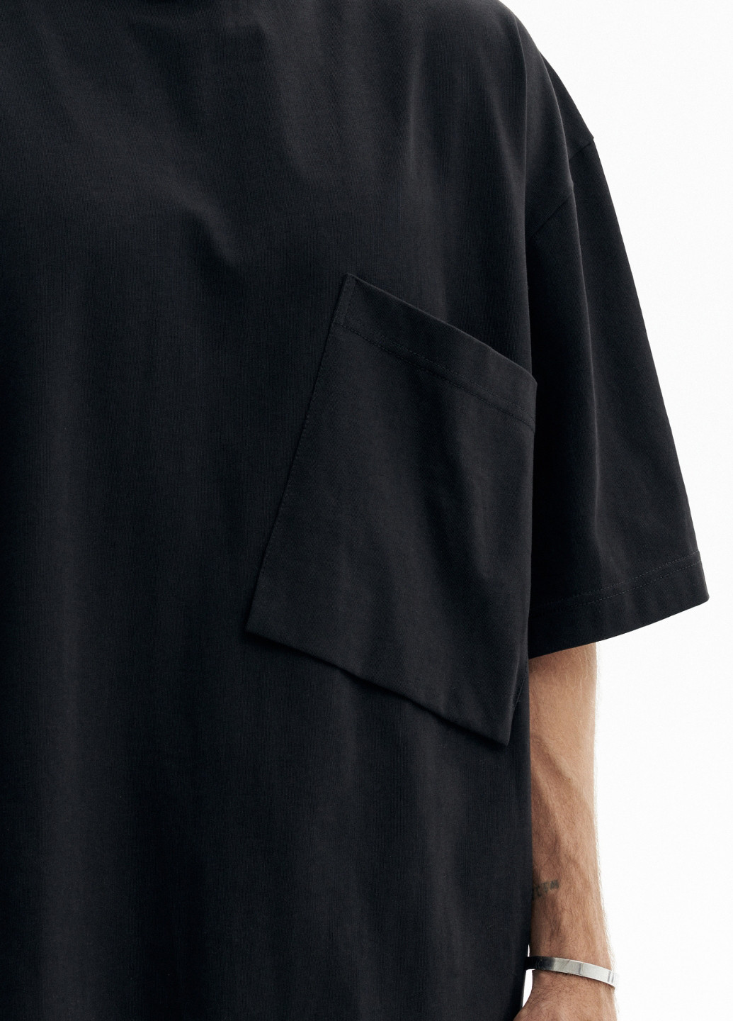 Чорна футболка No Brand