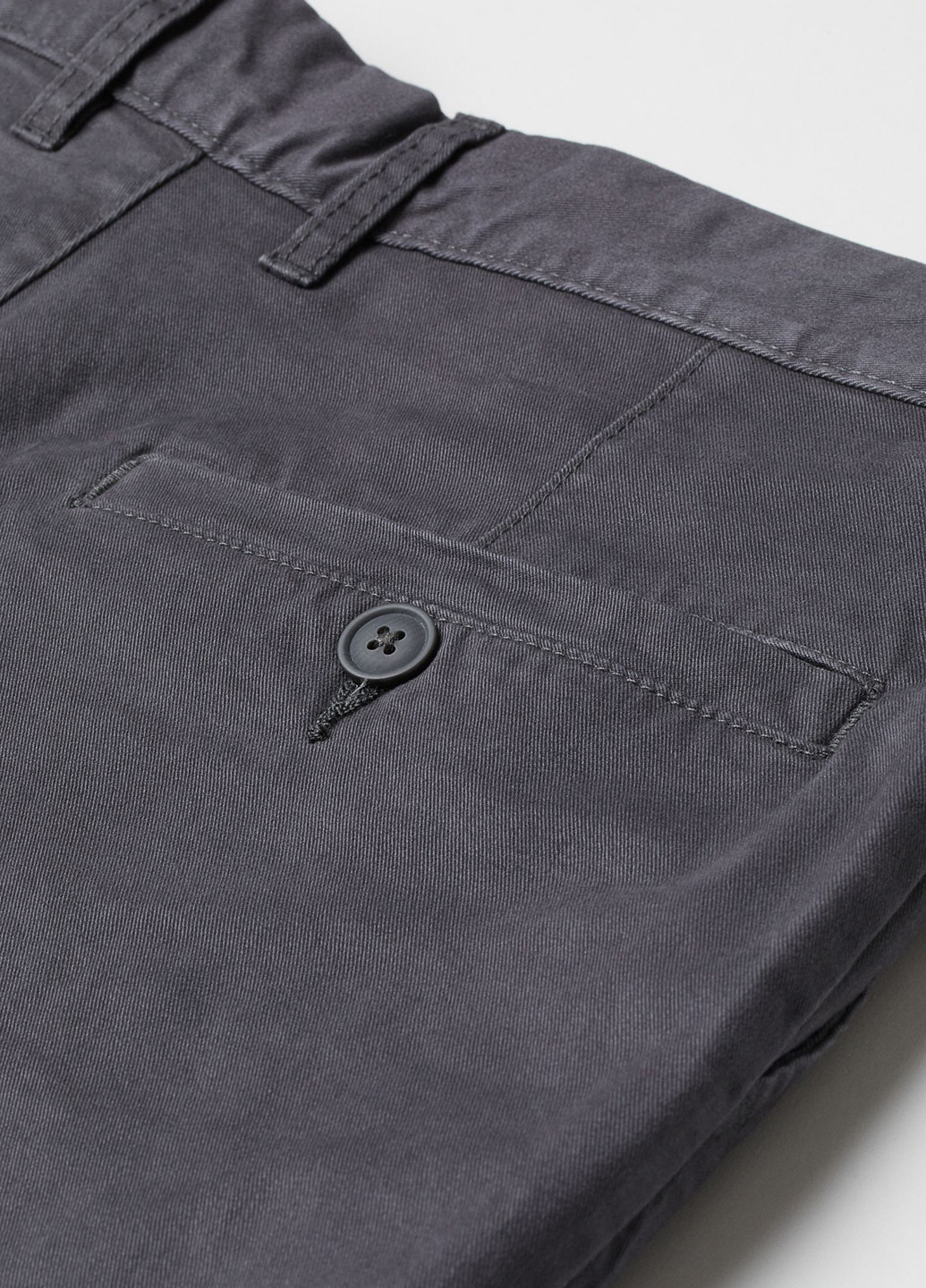 Темно-серые кэжуал демисезонные чиносы брюки H&M