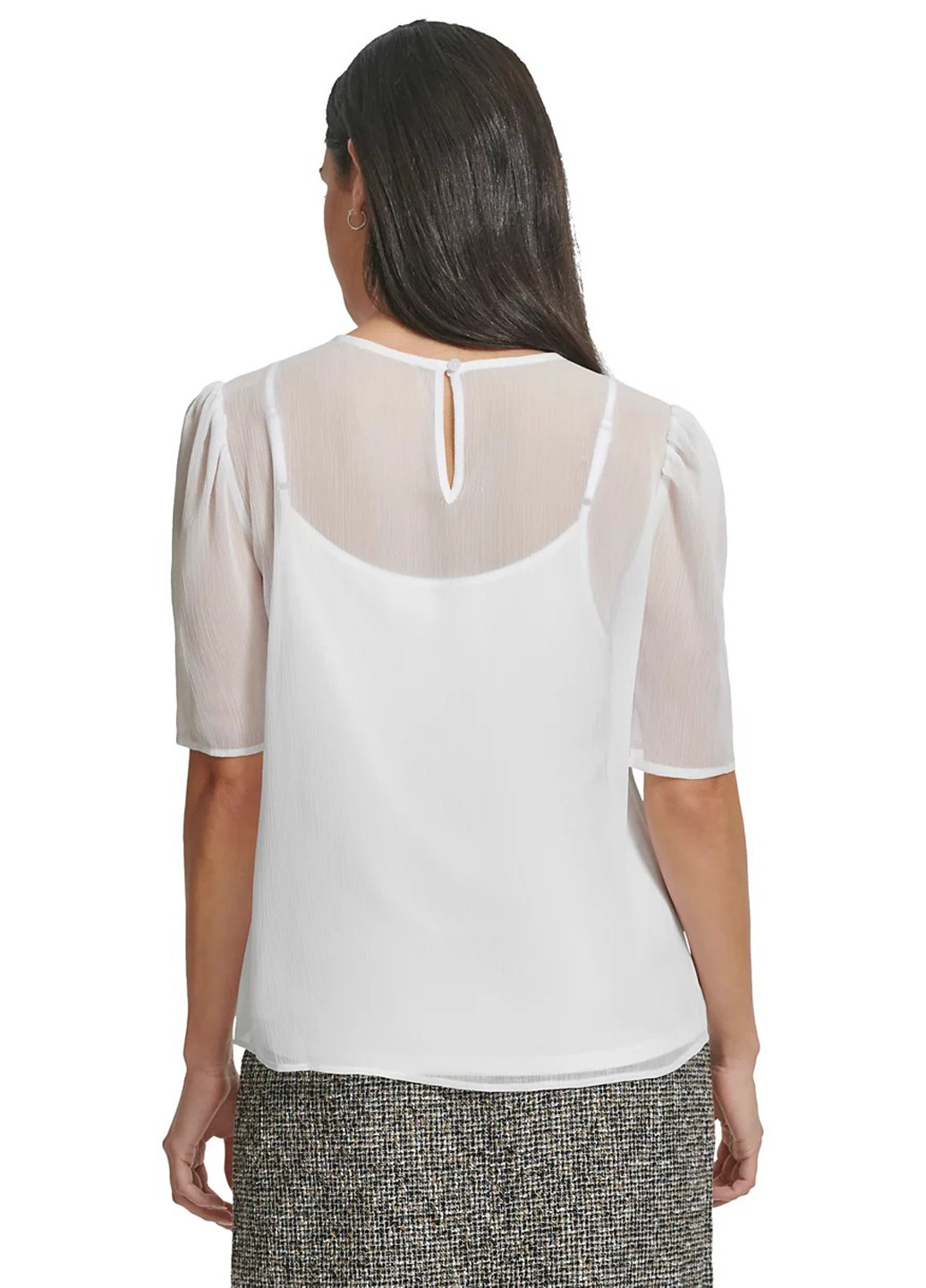 Белая блуза Calvin Klein