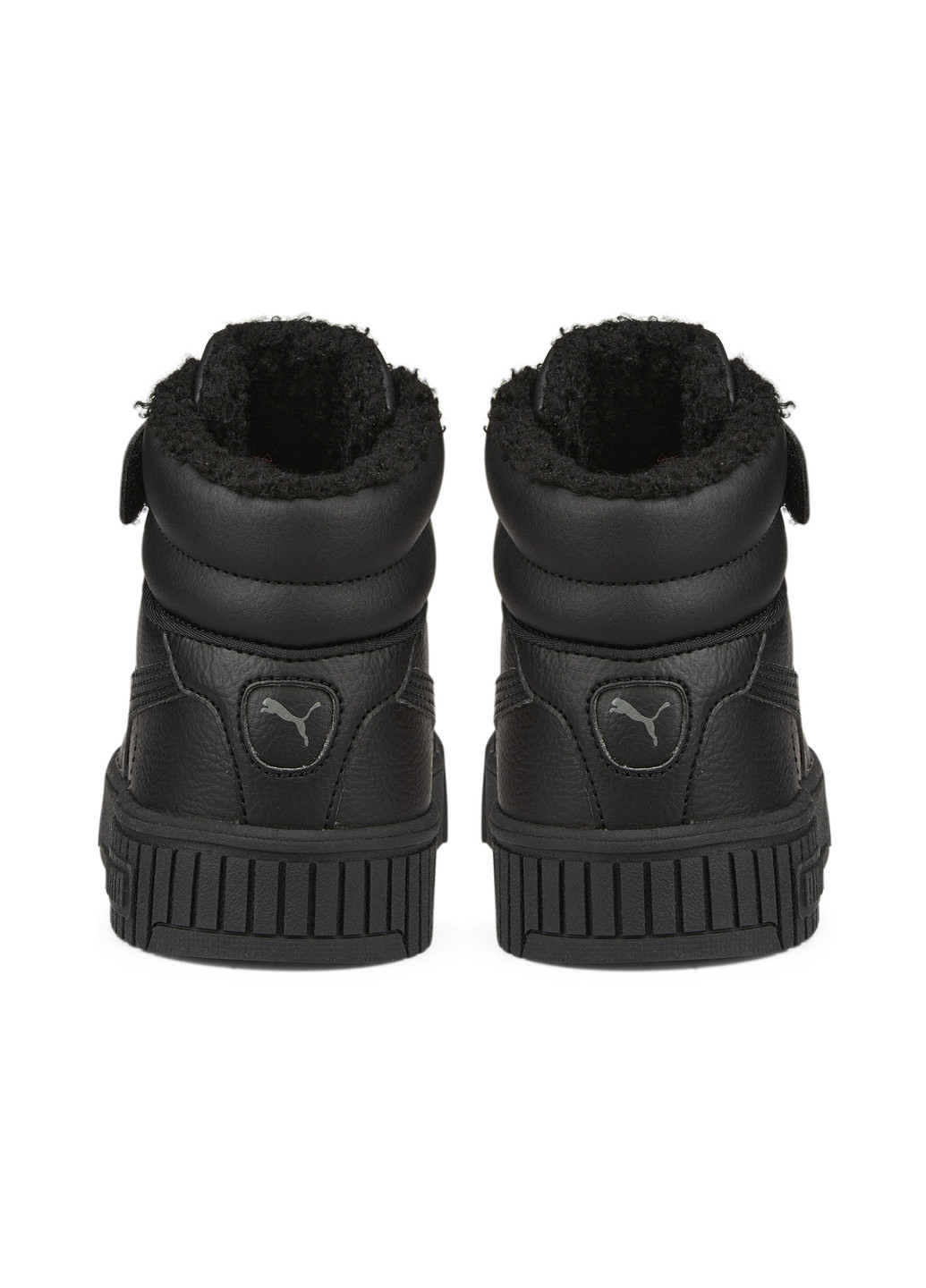 Чорні дитячі кросівки carina 2.0 mid winter sneakers kids Puma