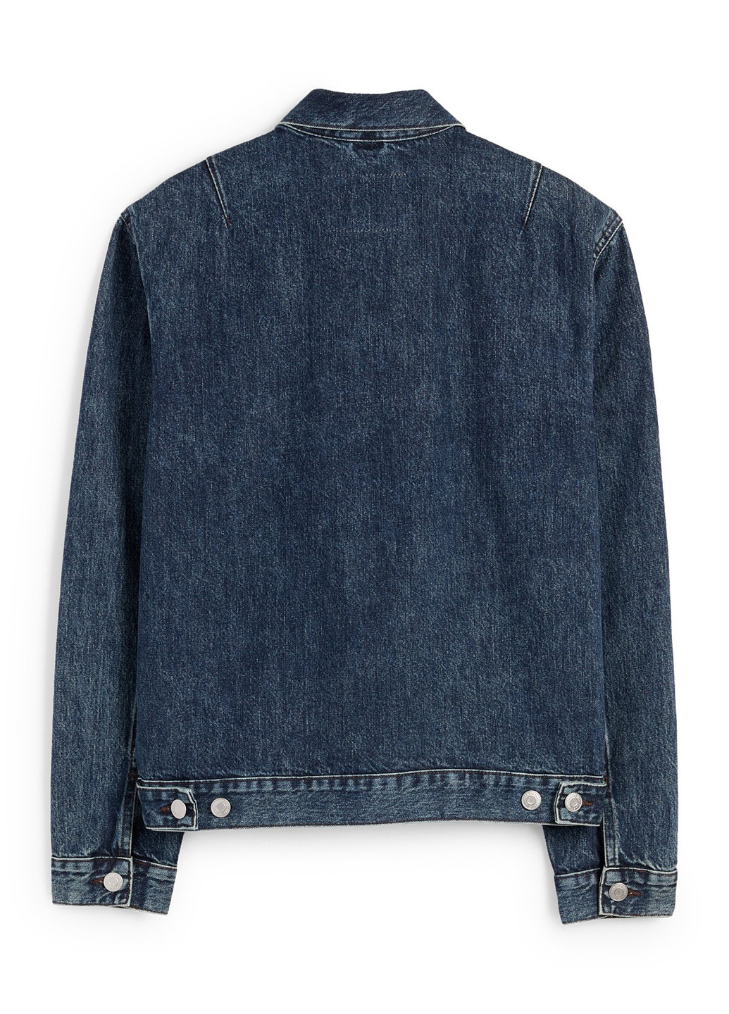 Темно-синя демісезонна куртка C&A