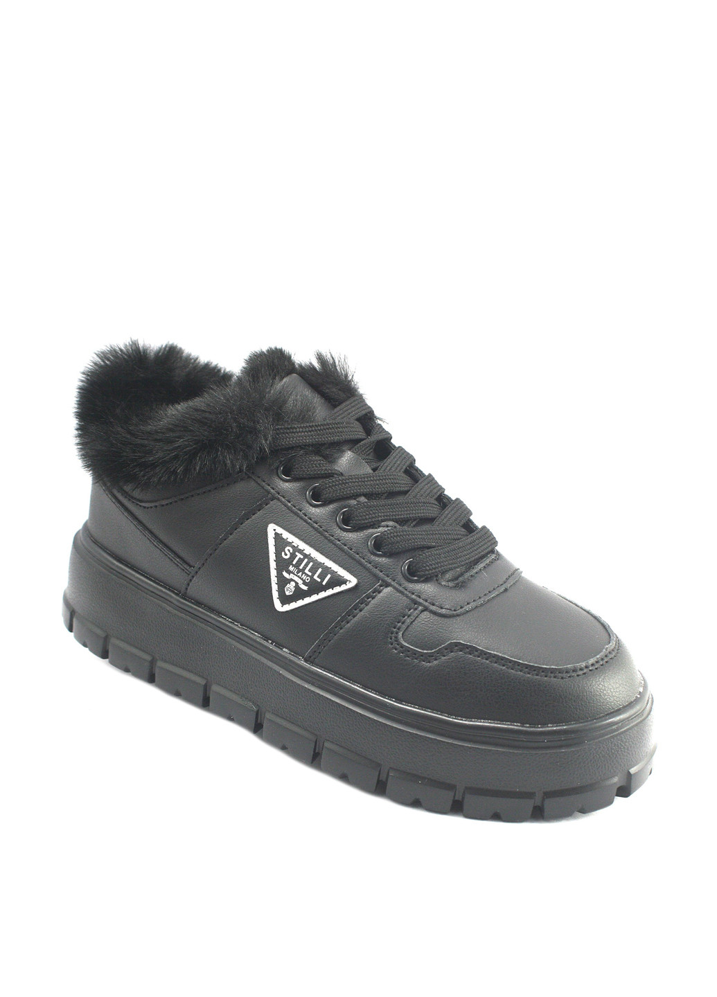 Зимние ботинки No Brand с мехом из искусственной кожи