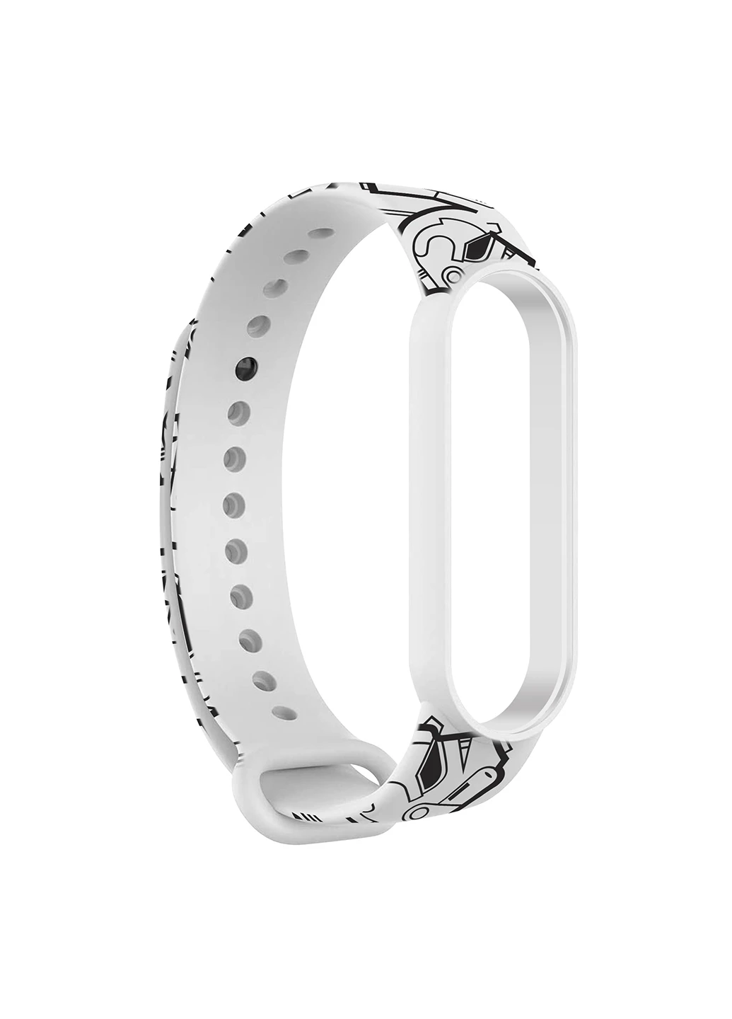 Ремінець White (ARM59260) ArmorStandart This is the Way для Xiaomi Mi Band 6/5 Throoper patern (238135731)