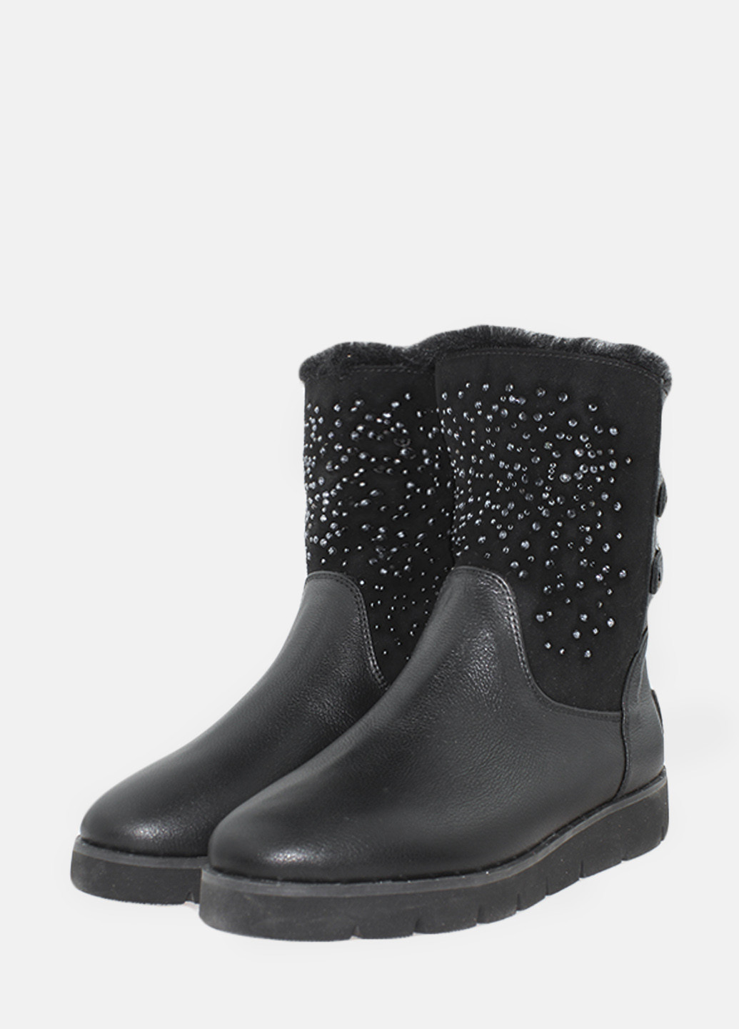 Зимние ботинки rf43527 черный Favi