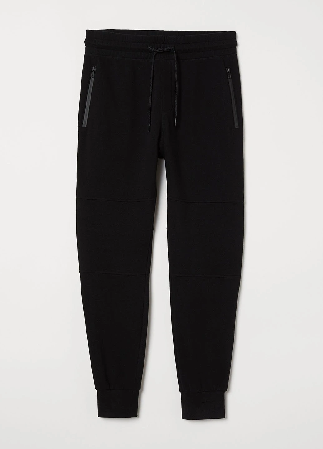 Черные демисезонные брюки H&M
