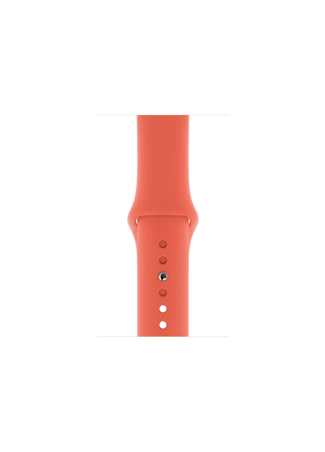 Ремешок Sport Band для Apple Watch 42/44mm силиконовый оранжевый спортивный size(s) Series 6 5 4 3 2 1 Clementine ARM (222374820)