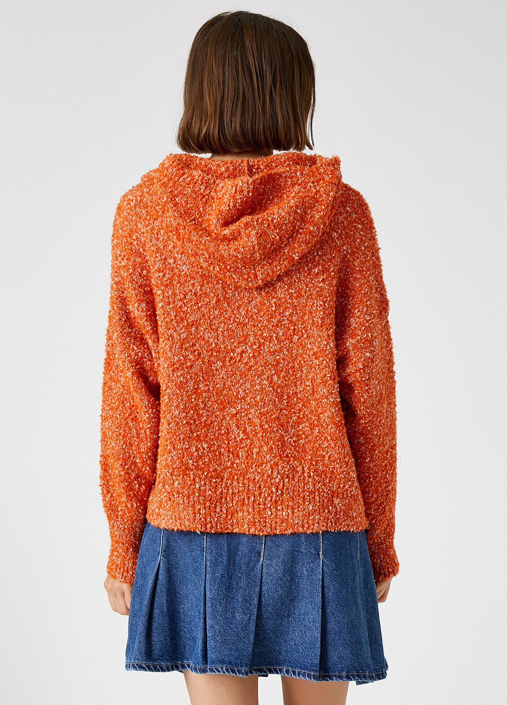 Оранжевый демисезонный свитер KOTON
