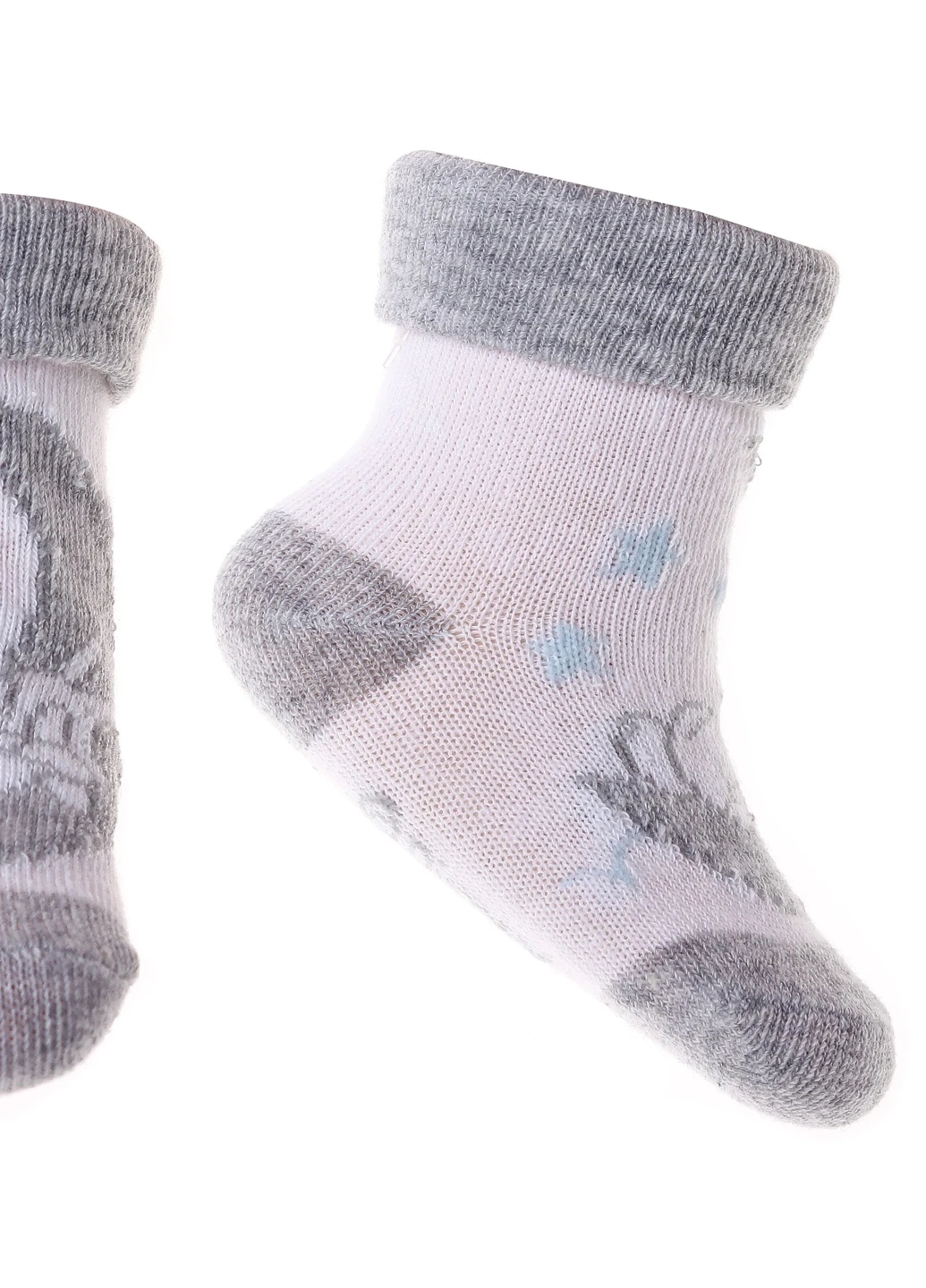 Шкарпетки Bambi Birth 0-6 pink/gray 43891664-1 Disney (254670596)