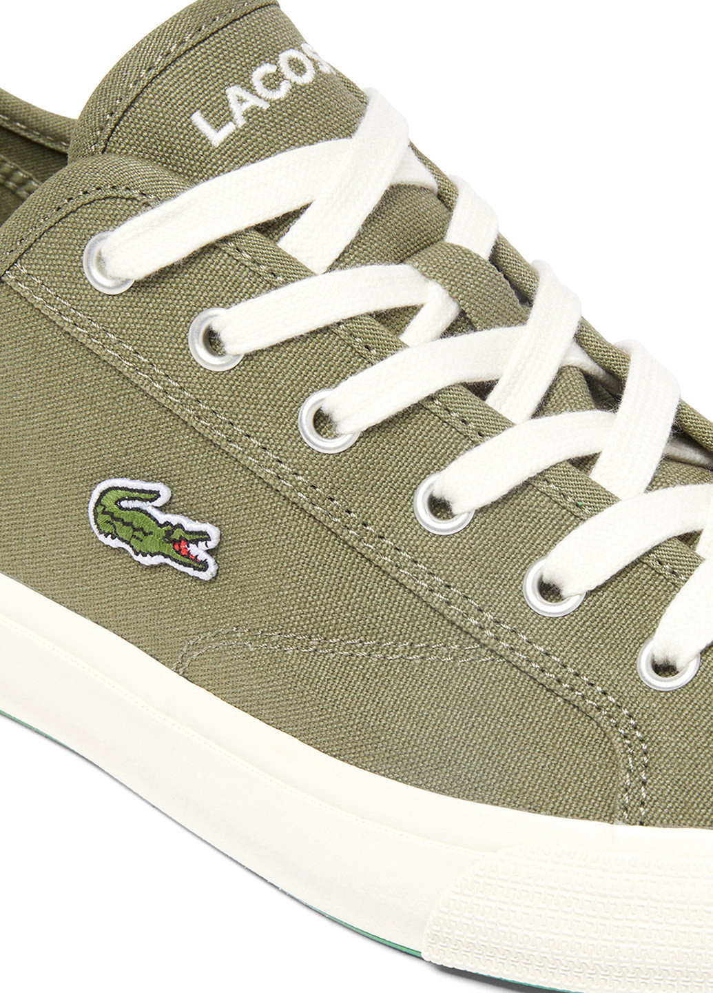 Зелені Осінні кросівки Lacoste Backcourt