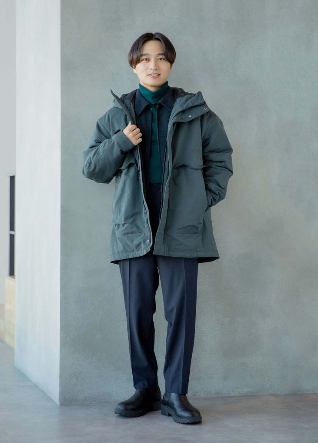 Бомбер Uniqlo на молнии (320326953)