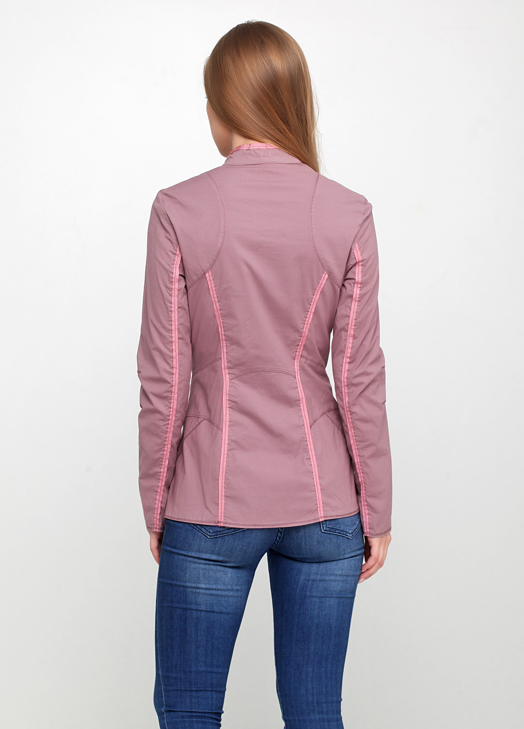 Темно-рожева демісезонна блуза Hybris