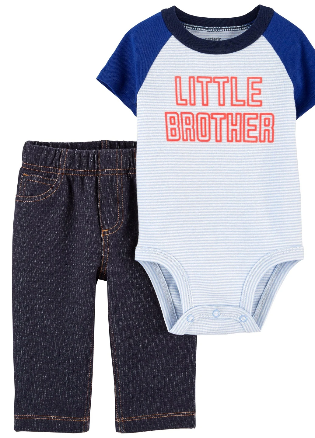 Синій комплект (боді, штани) Carter's