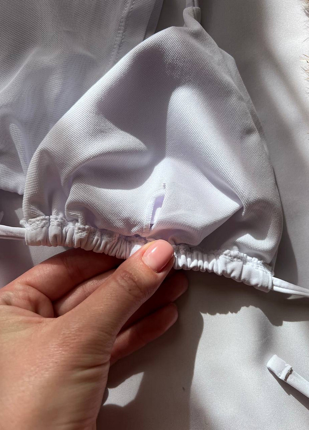 Оранжевый летний пляжный комплект женский (купальник, футболка) бикини, раздельный NOVA VEGA