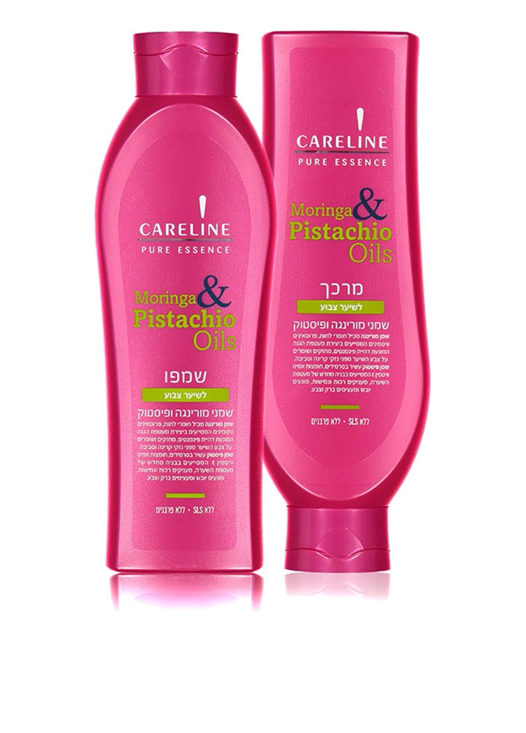 Шампунь Pure Essence для фарбованого волосся з олією моринги та фісташок, 600 мл Careline (255357790)
