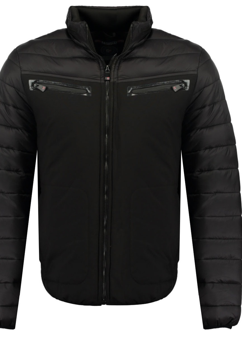 Чорна зимня куртка Geographical Norway DELEBIL MEN 001