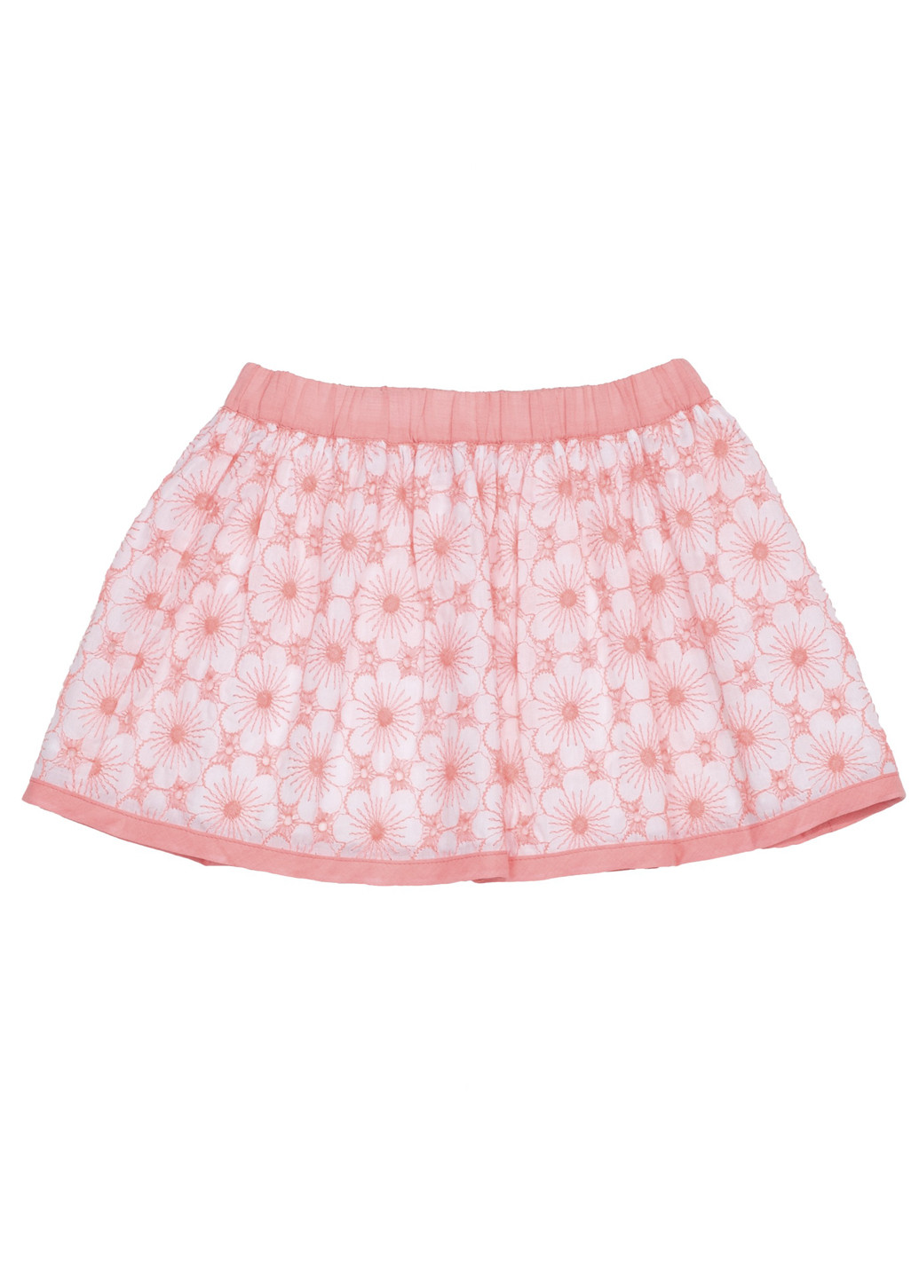 Розовая кэжуал цветочной расцветки юбка Chicco мини