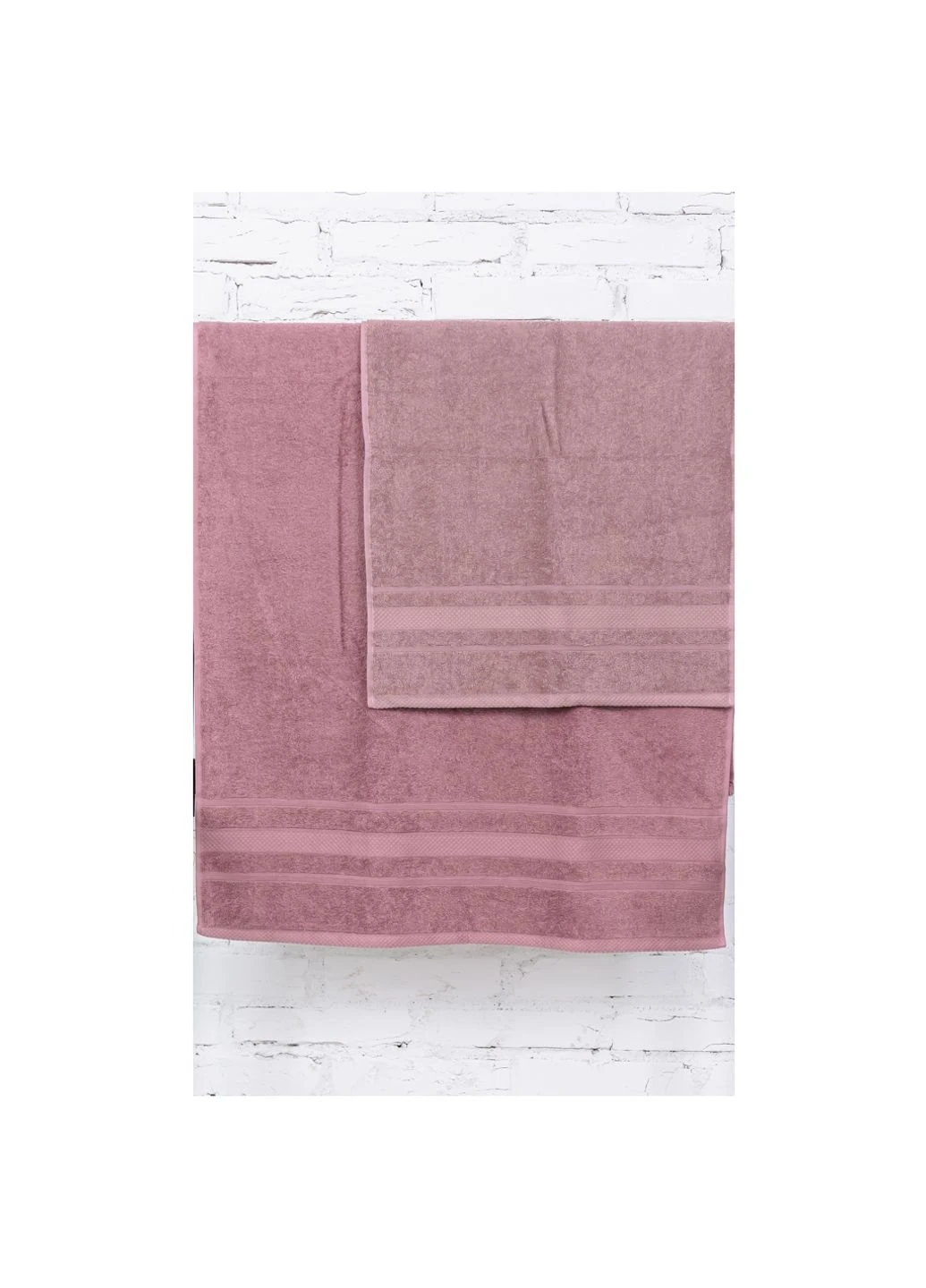 Полотенце MirSon набор банный №5013 SoftNess Violet 50x90, 70x140 (2200003183054) No Brand фиолетовый