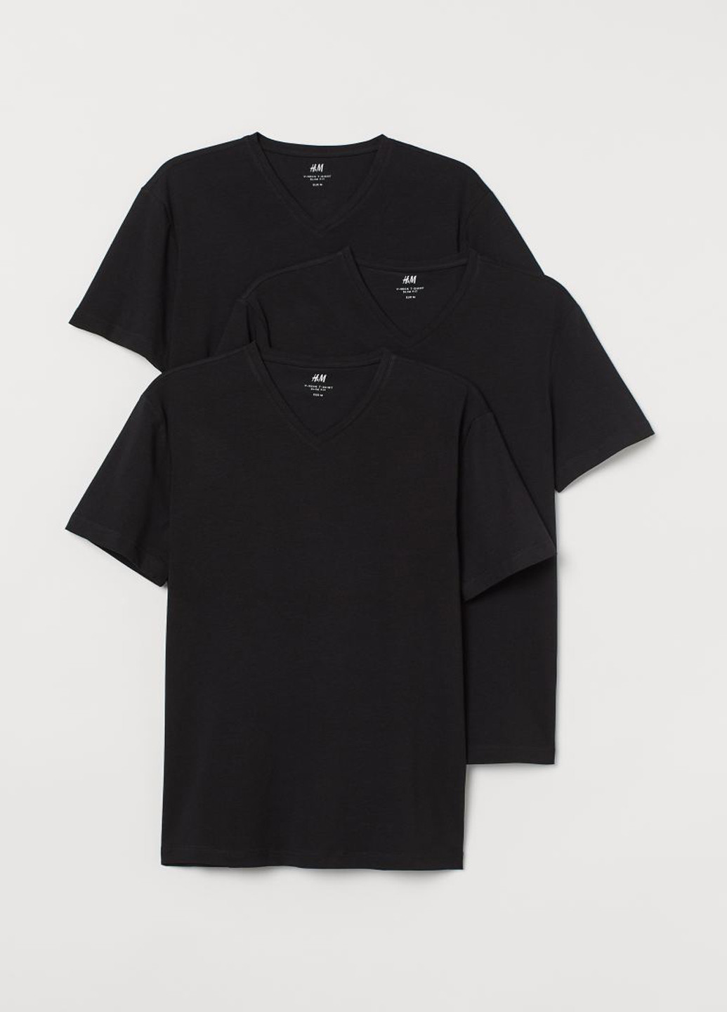 Чорна футболки H&M