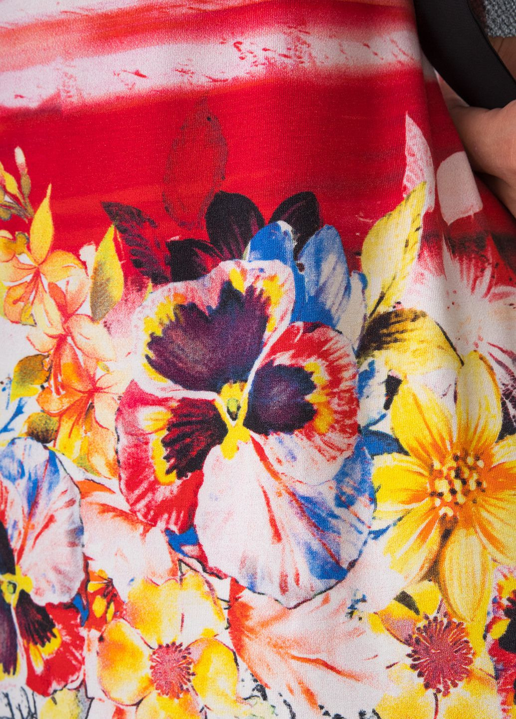 Комбінована кежуал сукня Apanage з квітковим принтом