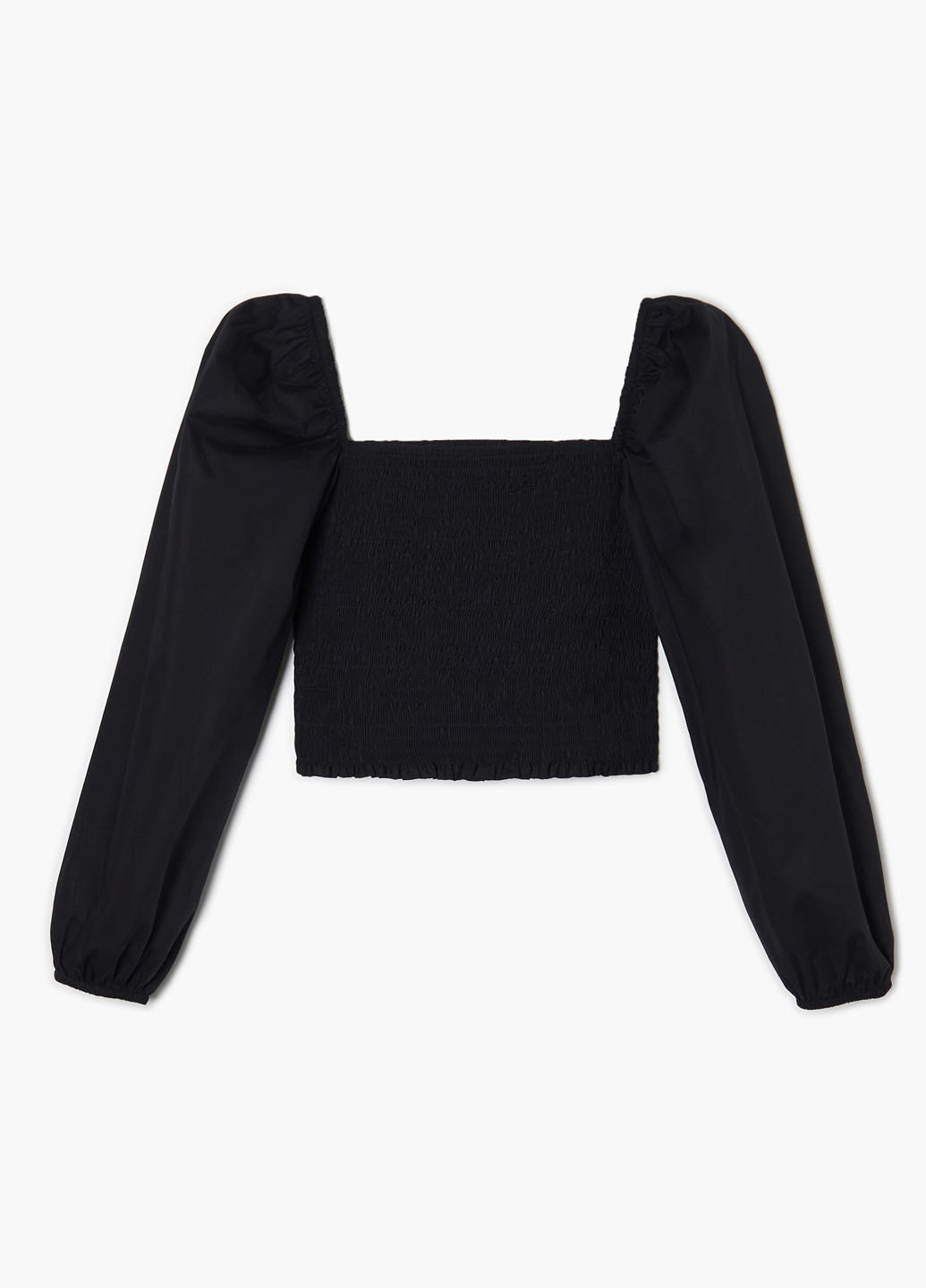 Черная летняя блуза Cropp