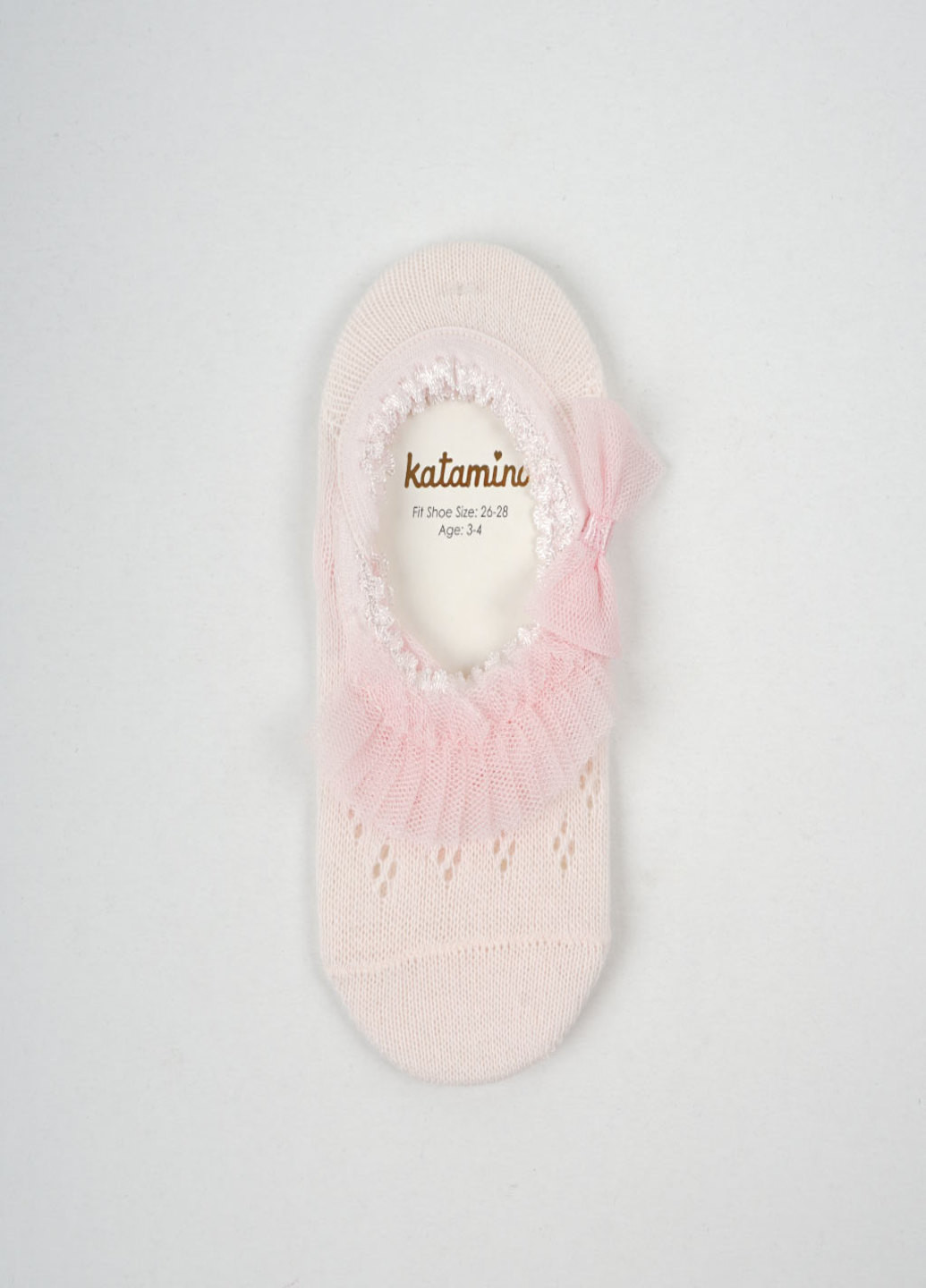 Шкарпетки для дівчат, короткі (котон),, 1-2, white Katamino k90042 (252933808)