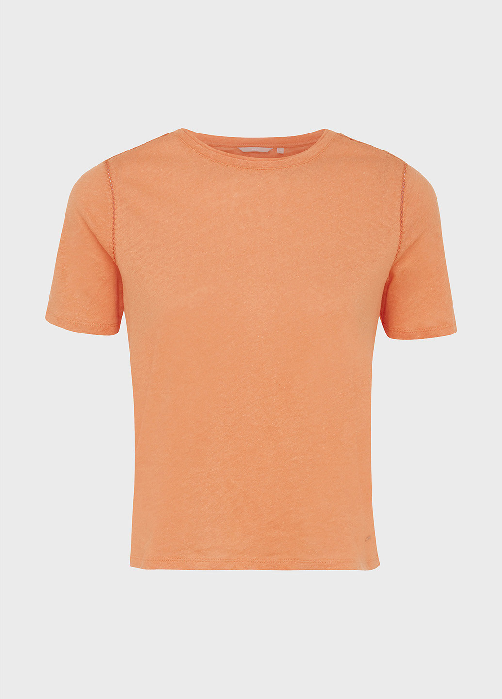 Оранжевая летняя футболка Mexx