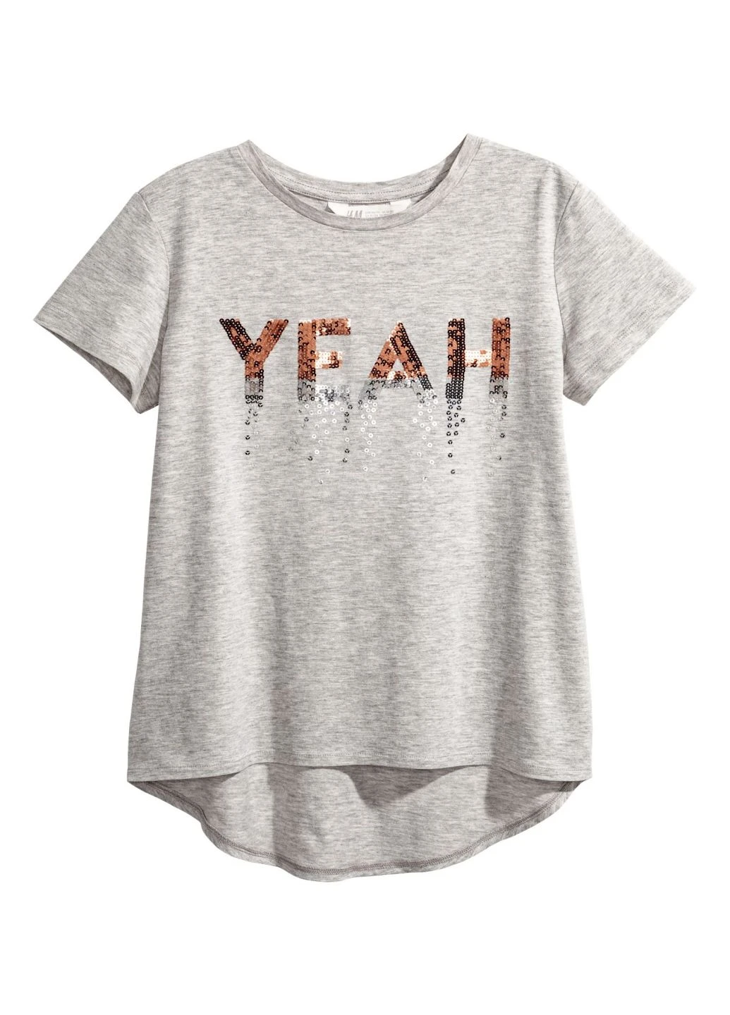 Сіра літня футболка H&M