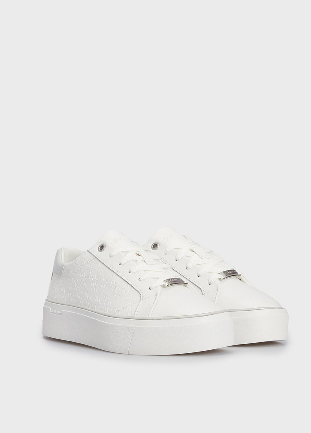 Белые кеды Calvin Klein