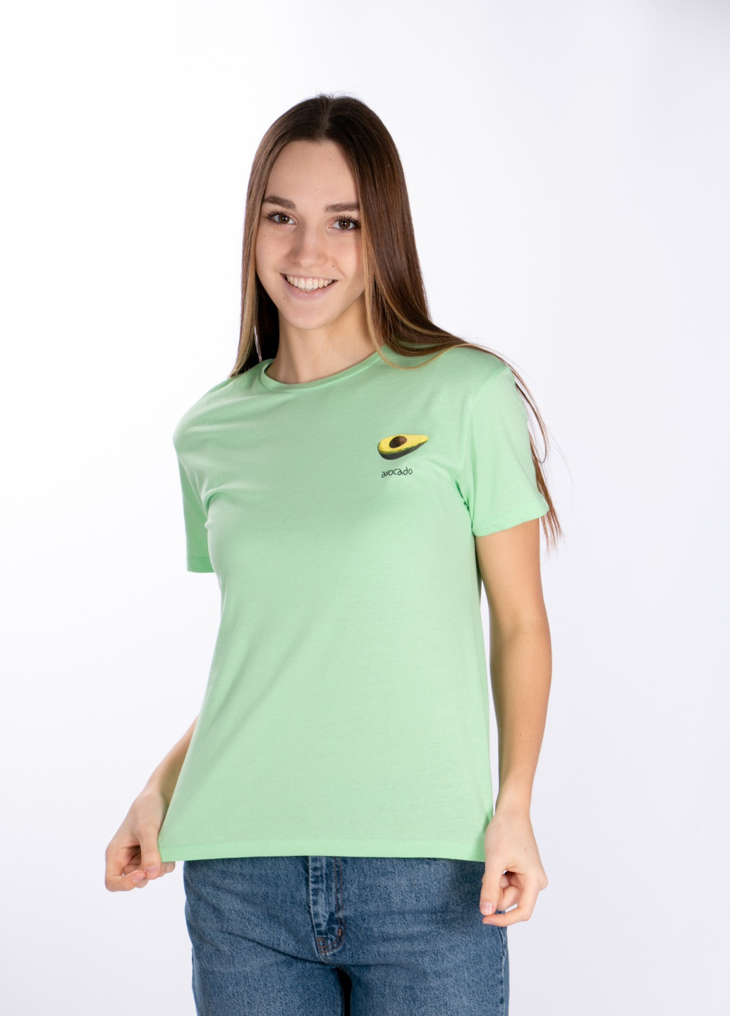 Салатова літня футболка ca-80 s салатовий (2000904044566) PEPPER MINT