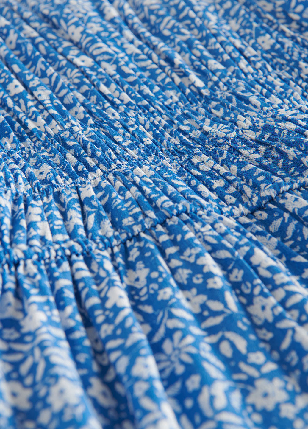 Комбинезон Reserved комбинезон-брюки цветочный синий кэжуал вискоза