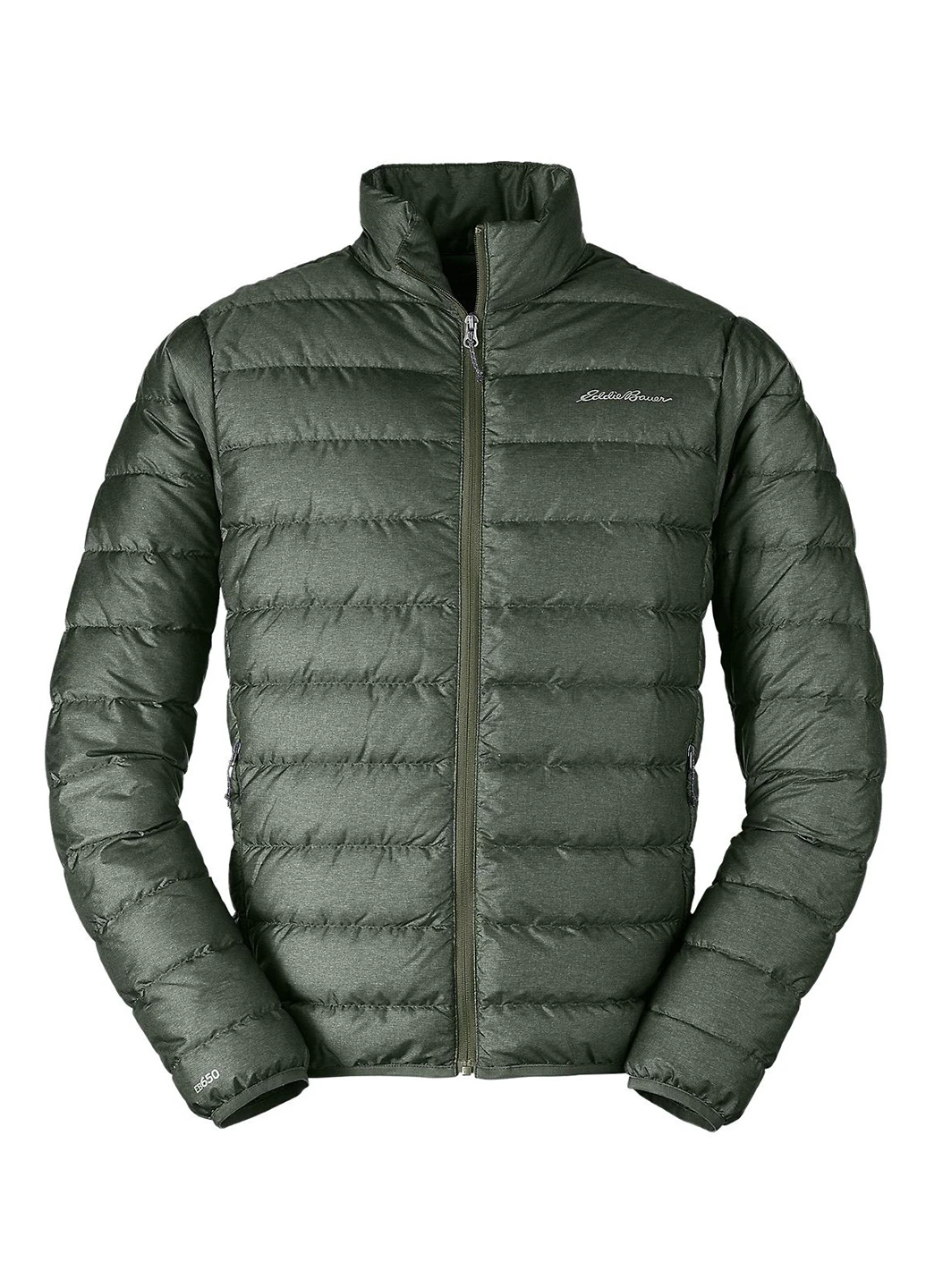 Зеленый зимний Пуховик Eddie Bauer