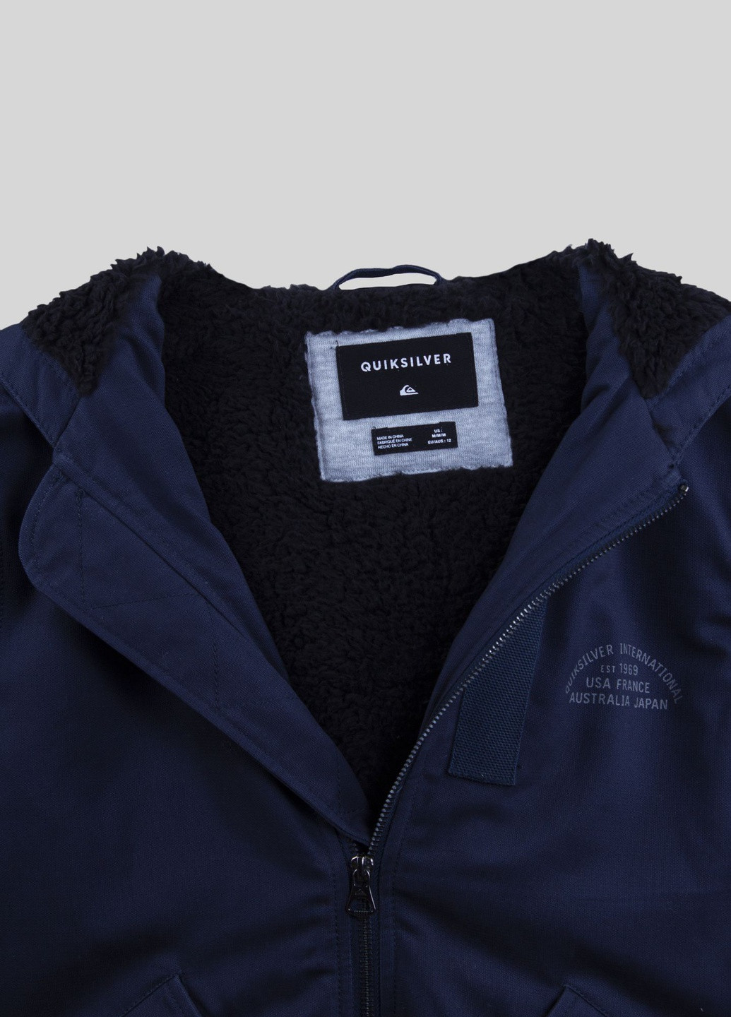 Темно-синя зимня куртка Quiksilver