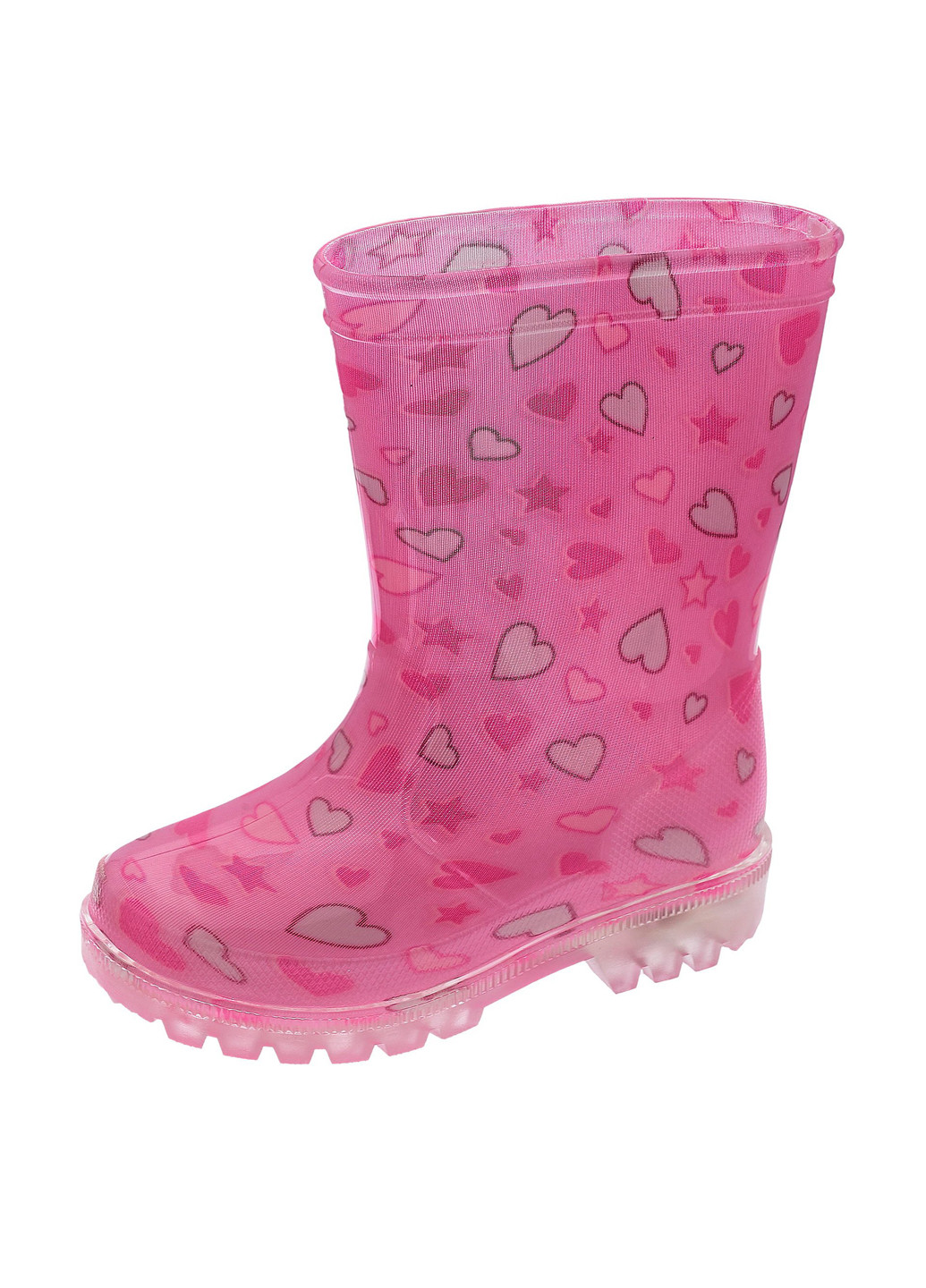 Розовые резиновые сапоги Chicco