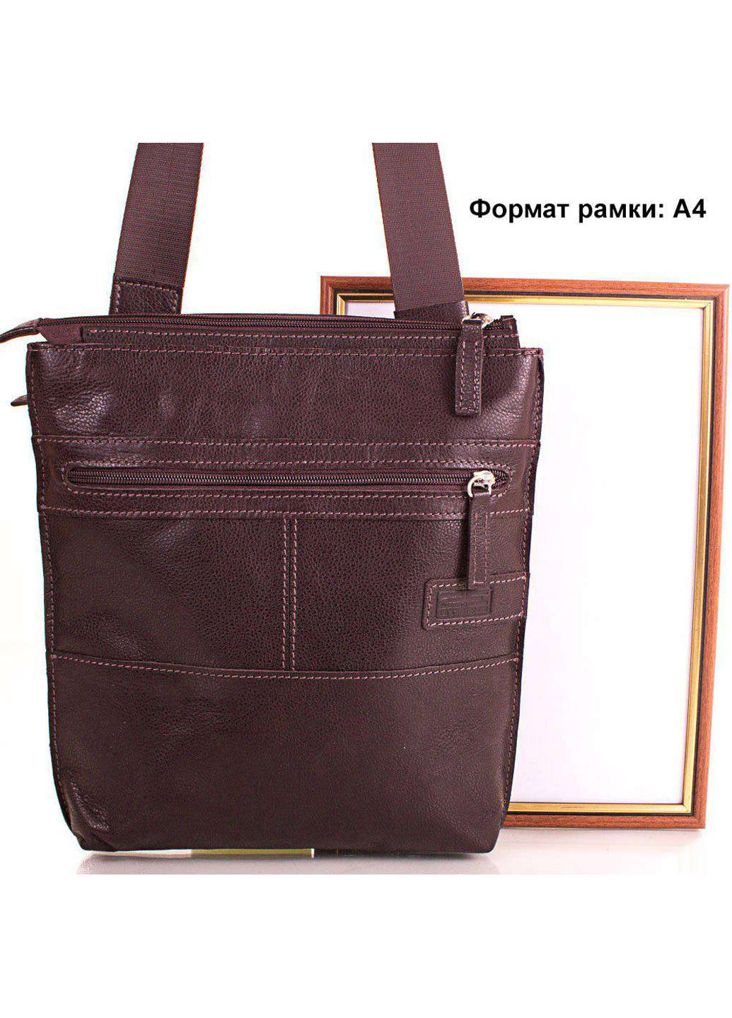 Чоловіча шкіряна сумка-планшет 23х29х4,5 см Eterno (195706024)