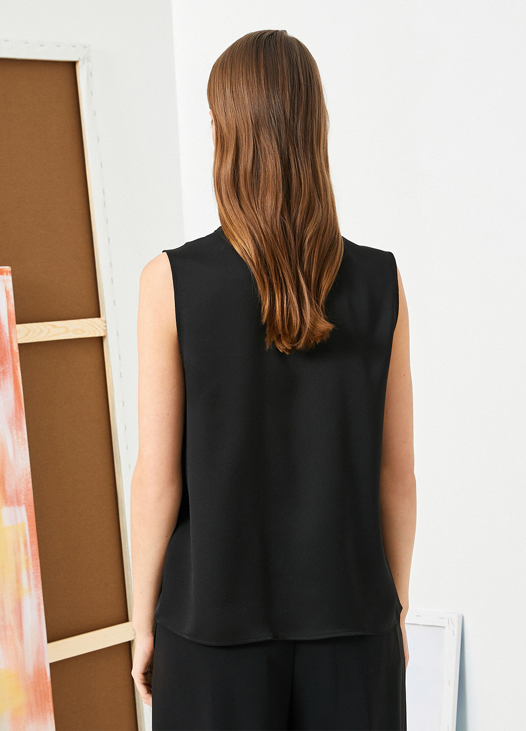 Чорна блуза KOTON