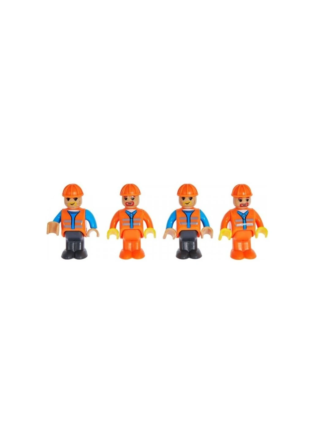 Конструктор Поїзд DPK32 з рейками, жовтий на радіокеруванні (98253) Zipp Toys (254076051)