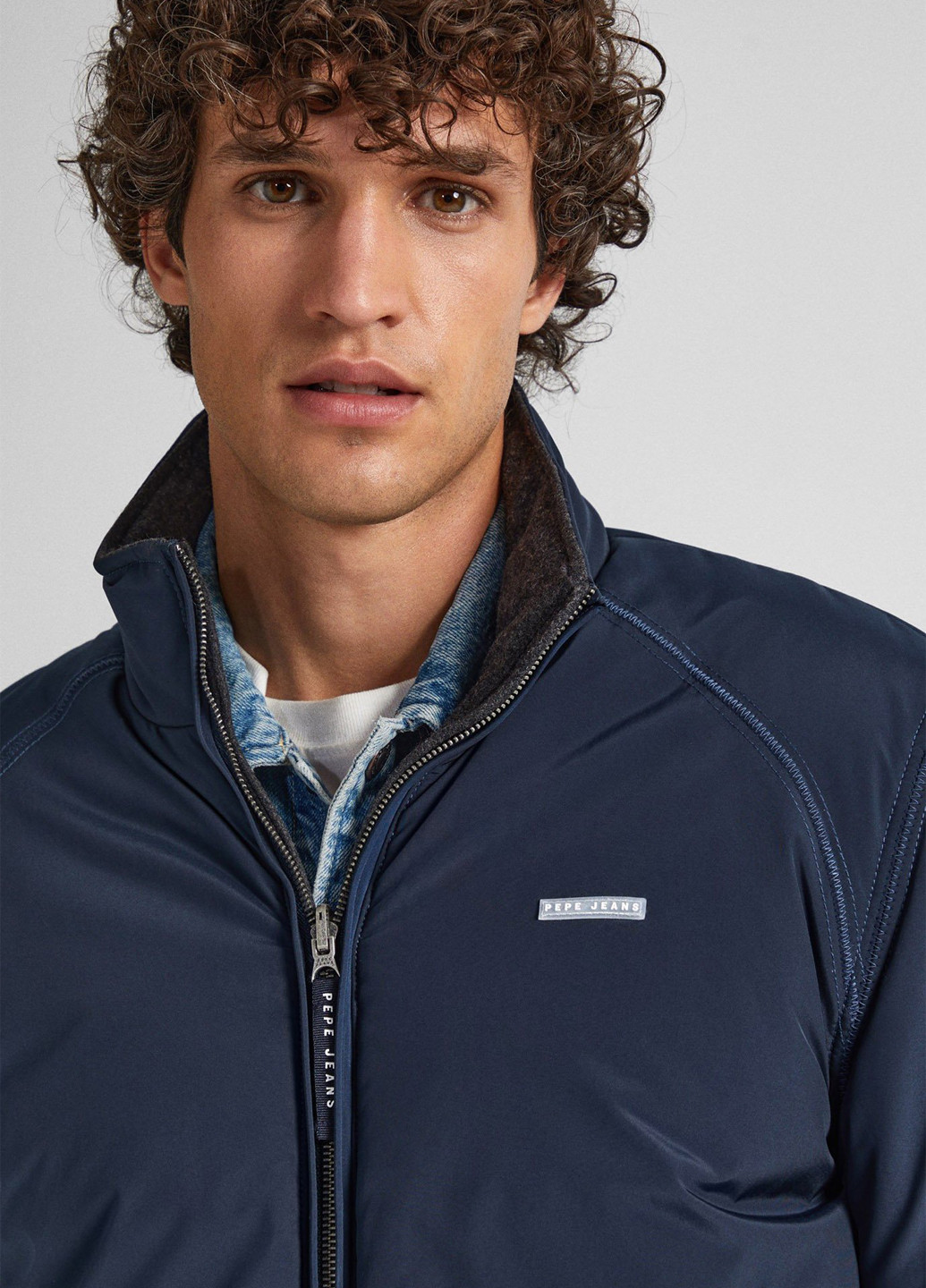 Комбінована зимня куртка двостороння Pepe Jeans