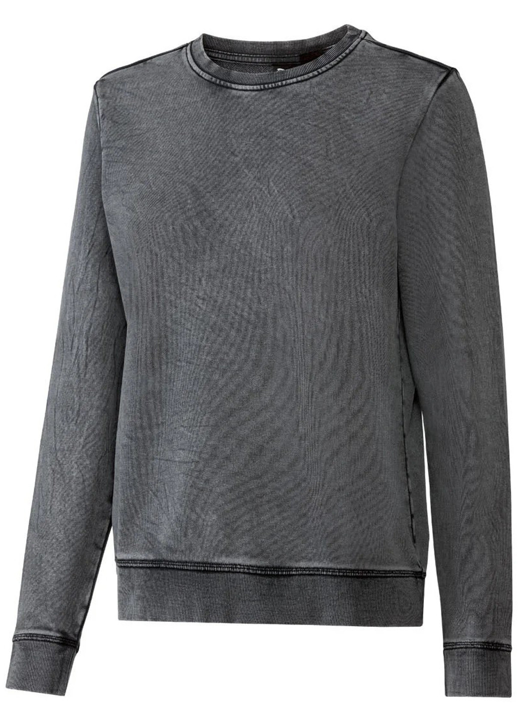 Серый свитшот Crivit варенка без декора (322187483)