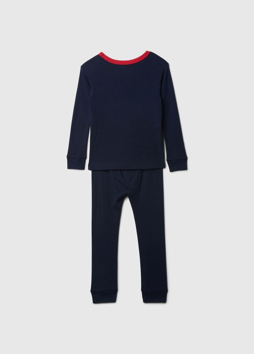 Синяя всесезон пижама (лонгслив, брюки) лонгслив + брюки Gap