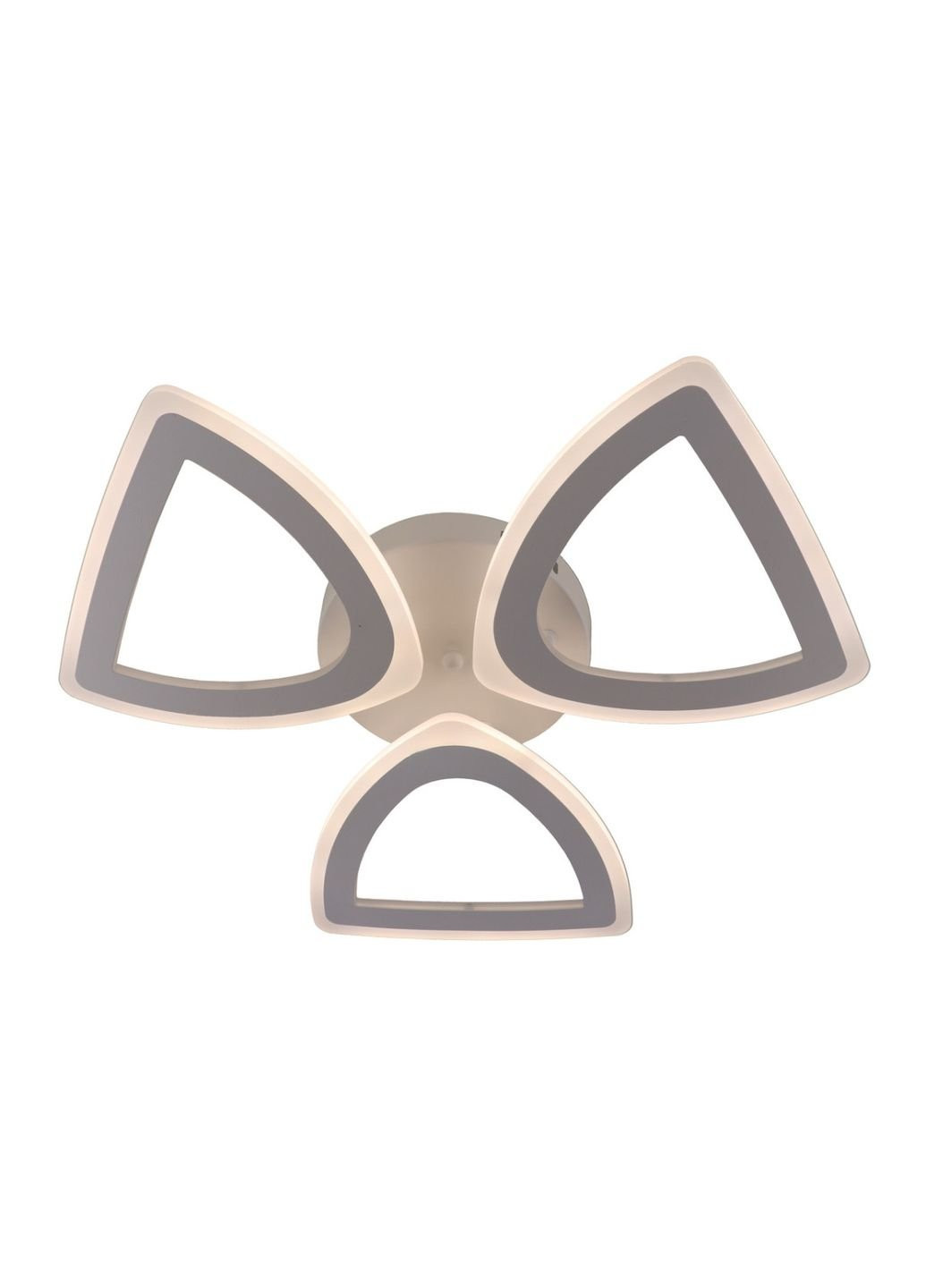 Люстра стельова LED з пультом A2410/3-wh Білий 8х57х57 см. Sunnysky (253630980)