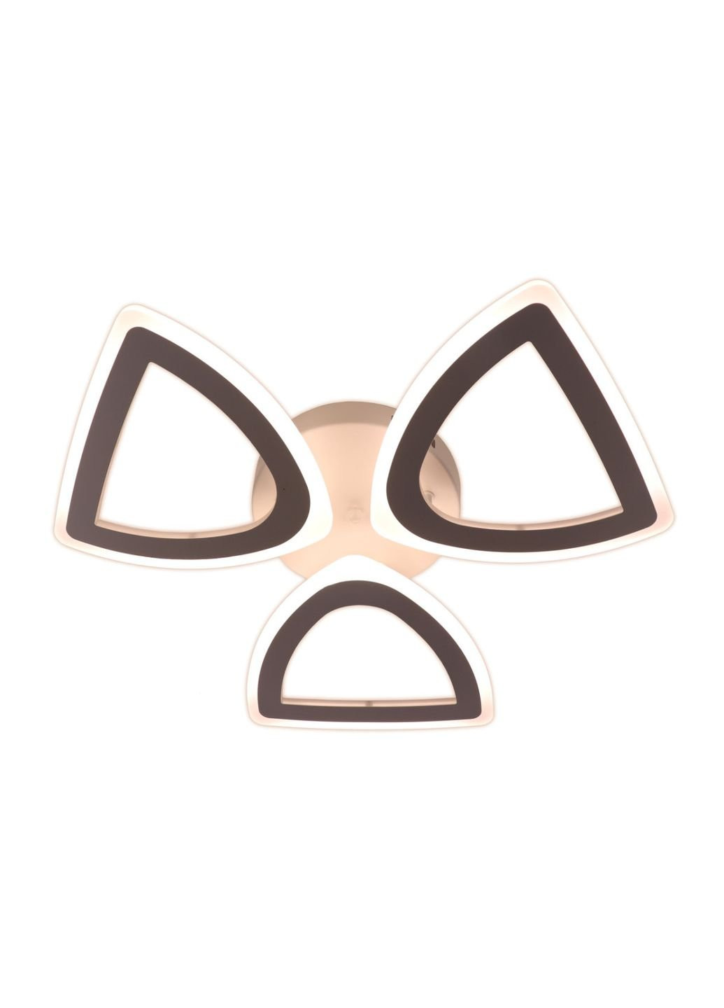 Люстра стельова LED з пультом A2410/3-wh Білий 8х57х57 см. Sunnysky (253630980)