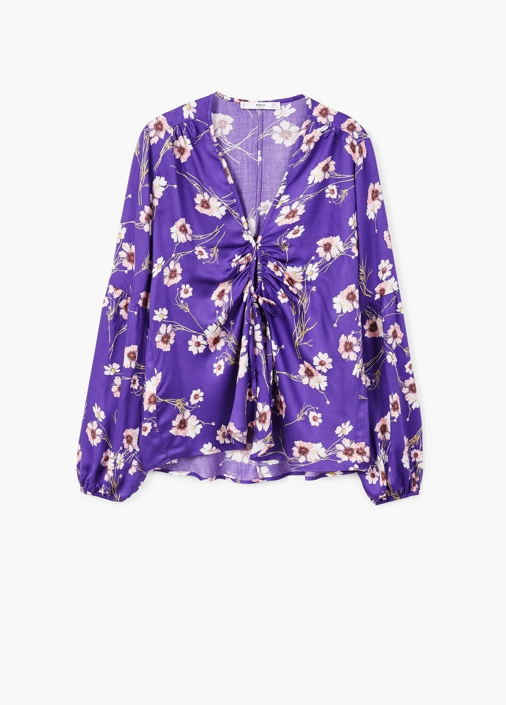 Фиолетовая блуза Mango