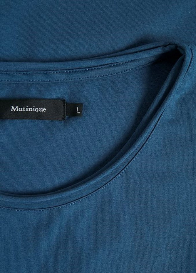Синяя футболка Matinique
