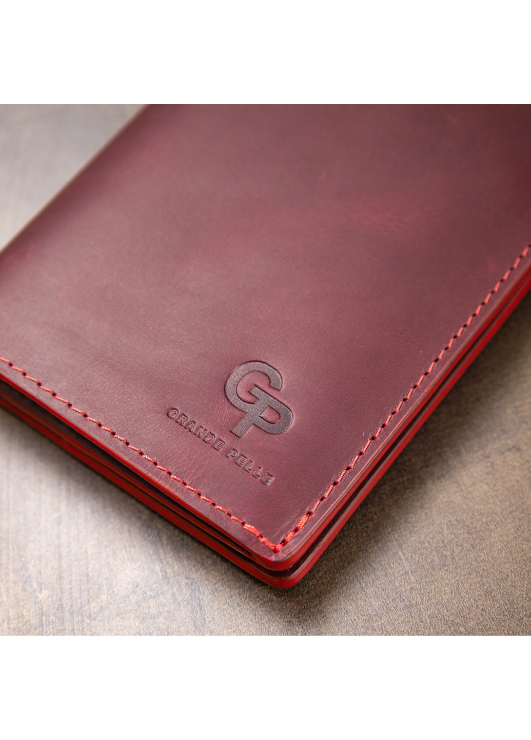 Женское кожаное портмоне 9,5х19,52 см Grande Pelle (250097295)