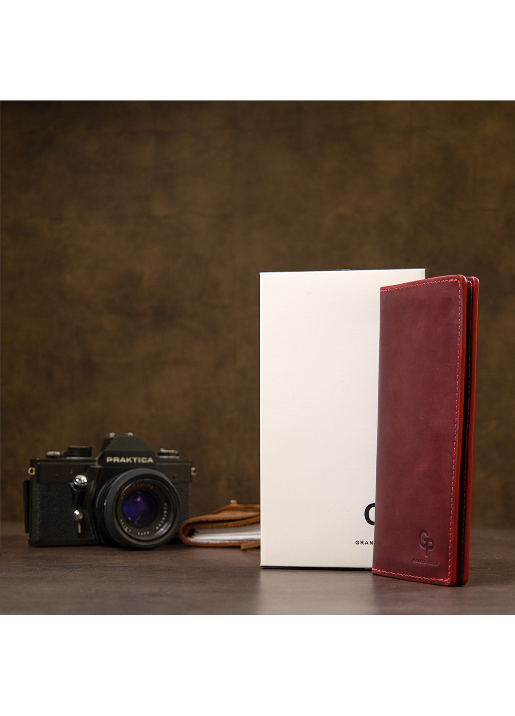 Женское кожаное портмоне 9,5х19,52 см Grande Pelle (250097295)