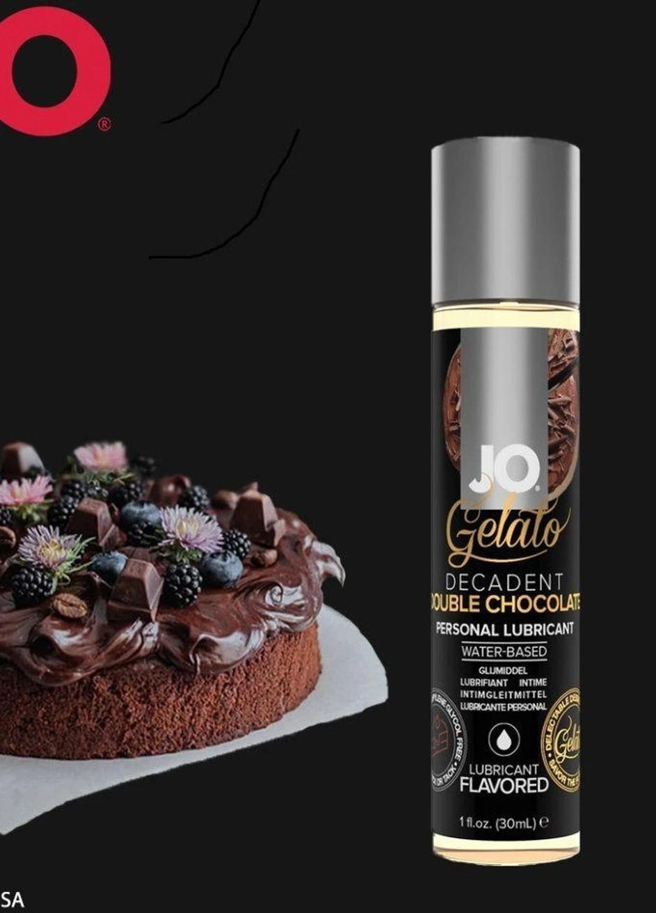 Лубрикант водний GELATO Double Chocolate смак шоколад 120 мл (SO3503) System JO (253573572)