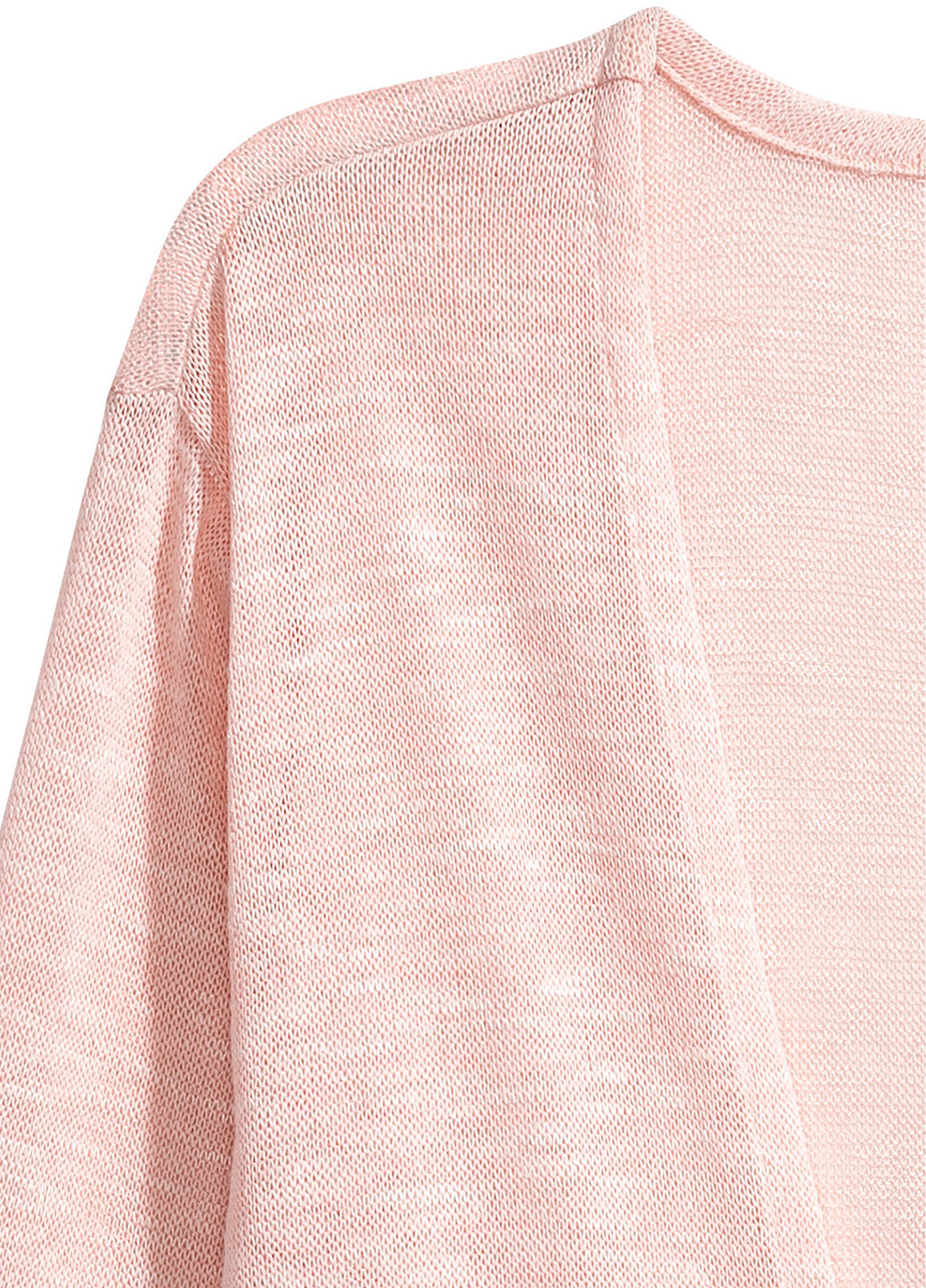 Бледно-розовый демисезонный кардиган H&M